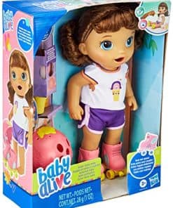 Baby Alive: Muñeca Roller Skate de 14 pulgadas con Pelo