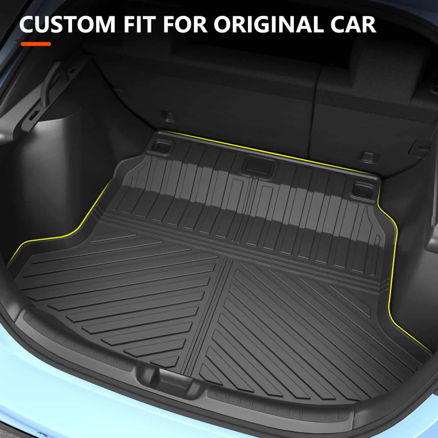 Tapete para piso powoq Compatible con Honda Civic Hatchback - Imagen 3