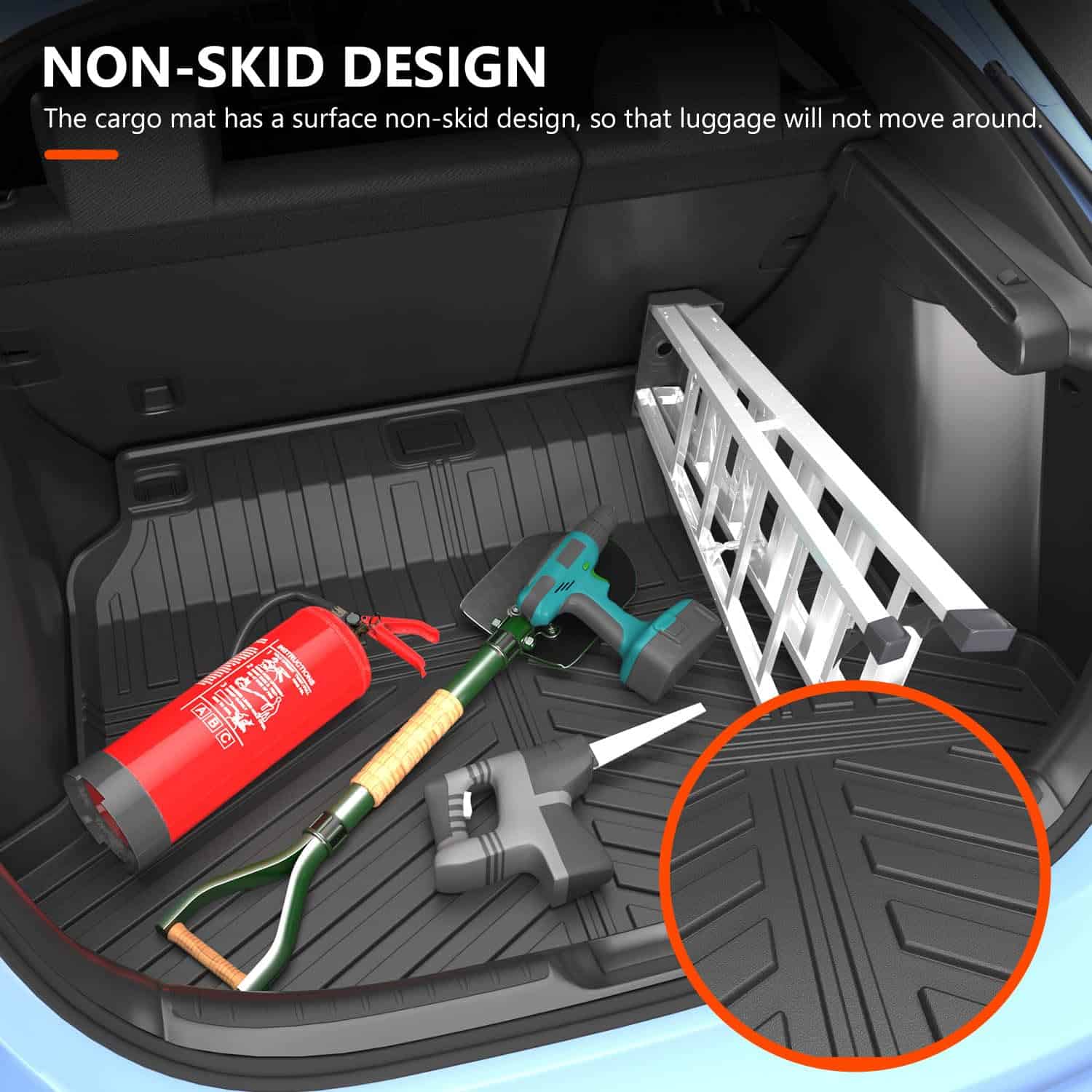 Tapete para piso powoq Compatible con Honda Civic Hatchback - Imagen 5