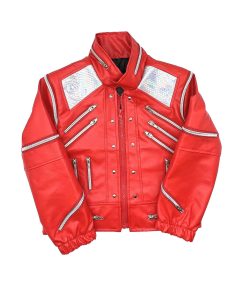 Chaqueta Roja para Niños Inspirada en MJ Jackson 'Beat It'