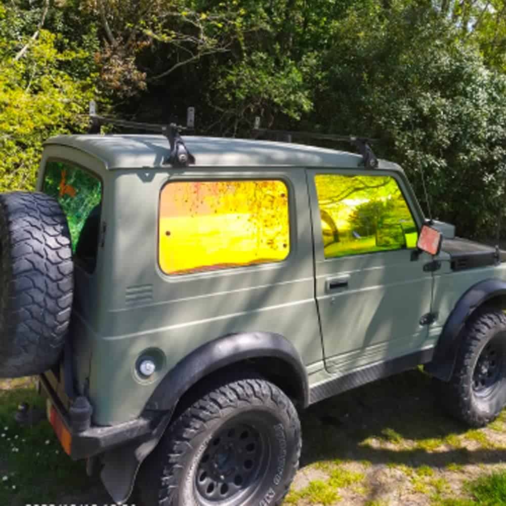 Película de protección solar para ventanas de coche