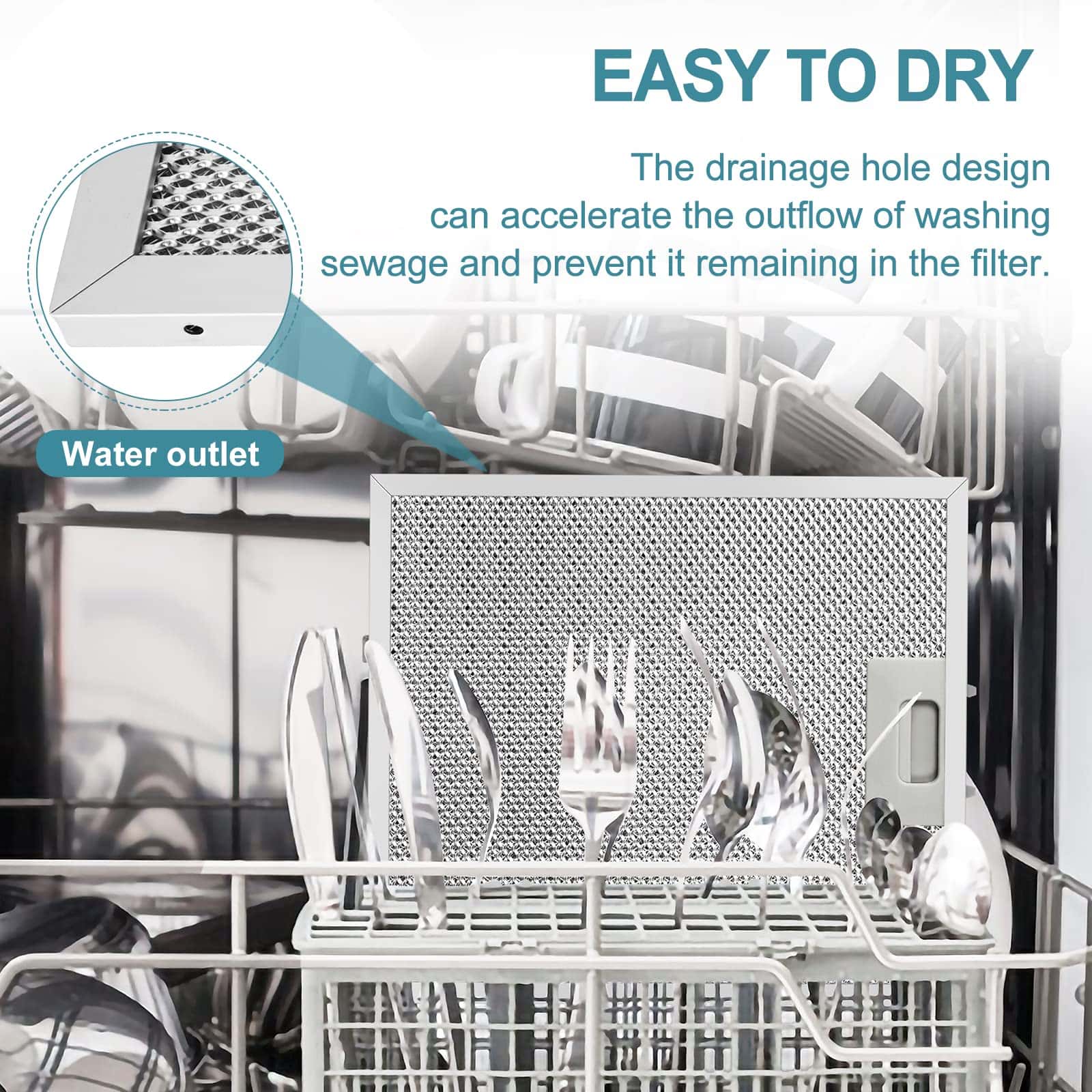 Filtro para Campana Extractora W10169961A 3 Piezas - Imagen 7