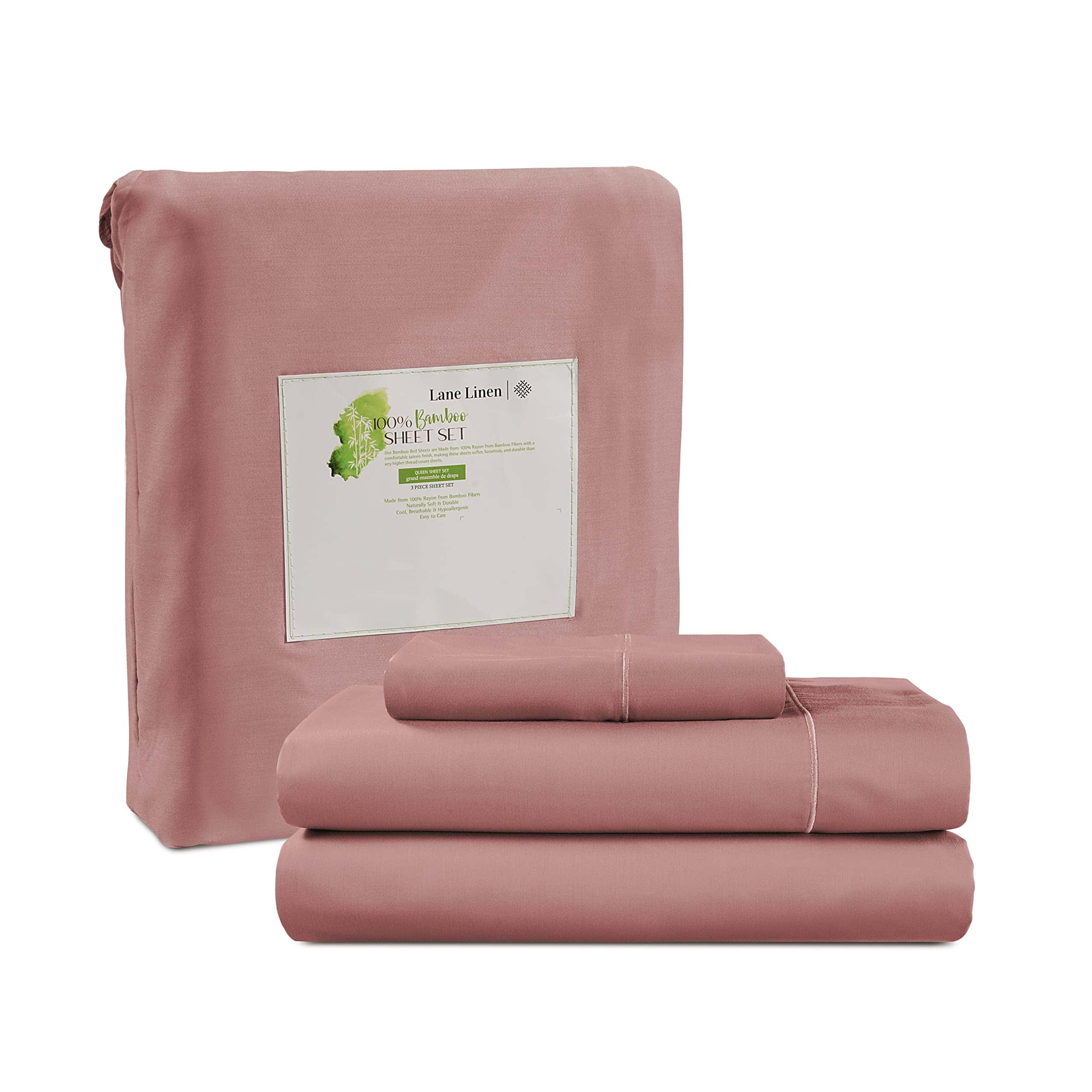 Juego de Sábanas de Lino LANE - Tamaño Individual, 3