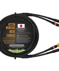 Cable de Altavoz Coaxial Audiophile Single de 8 Pies para