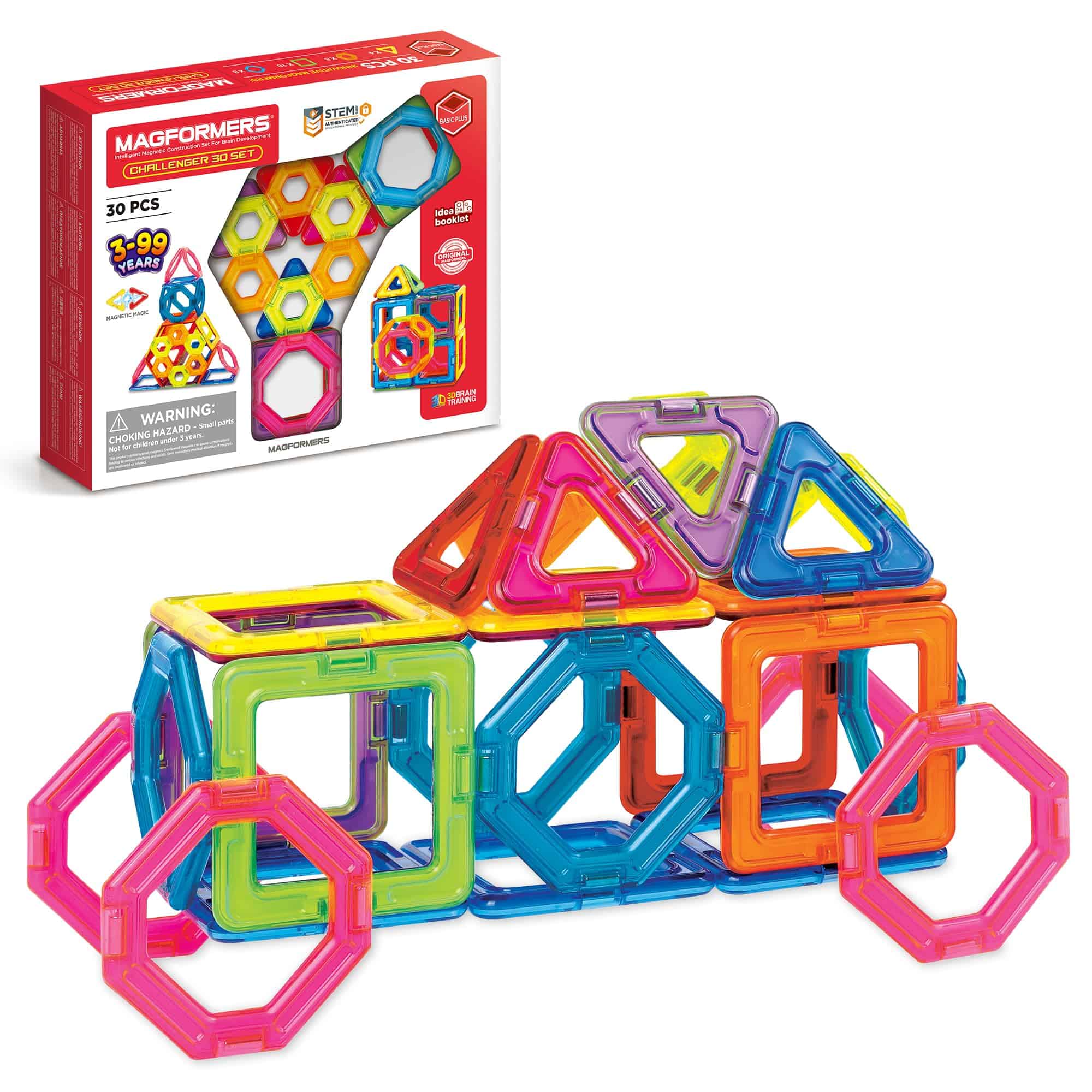 Set Magformers Challenger de 30 Piezas | Bloques de