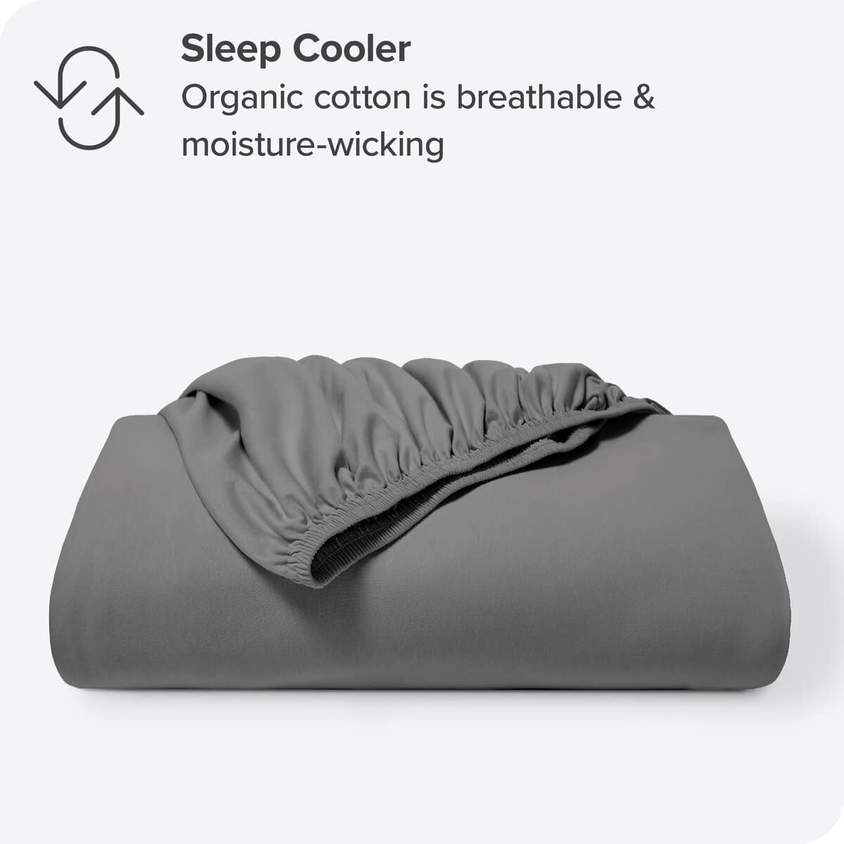 Sábana Ajustable de Jersey de Algodón Orgánico 100% de Bare - Imagen 5