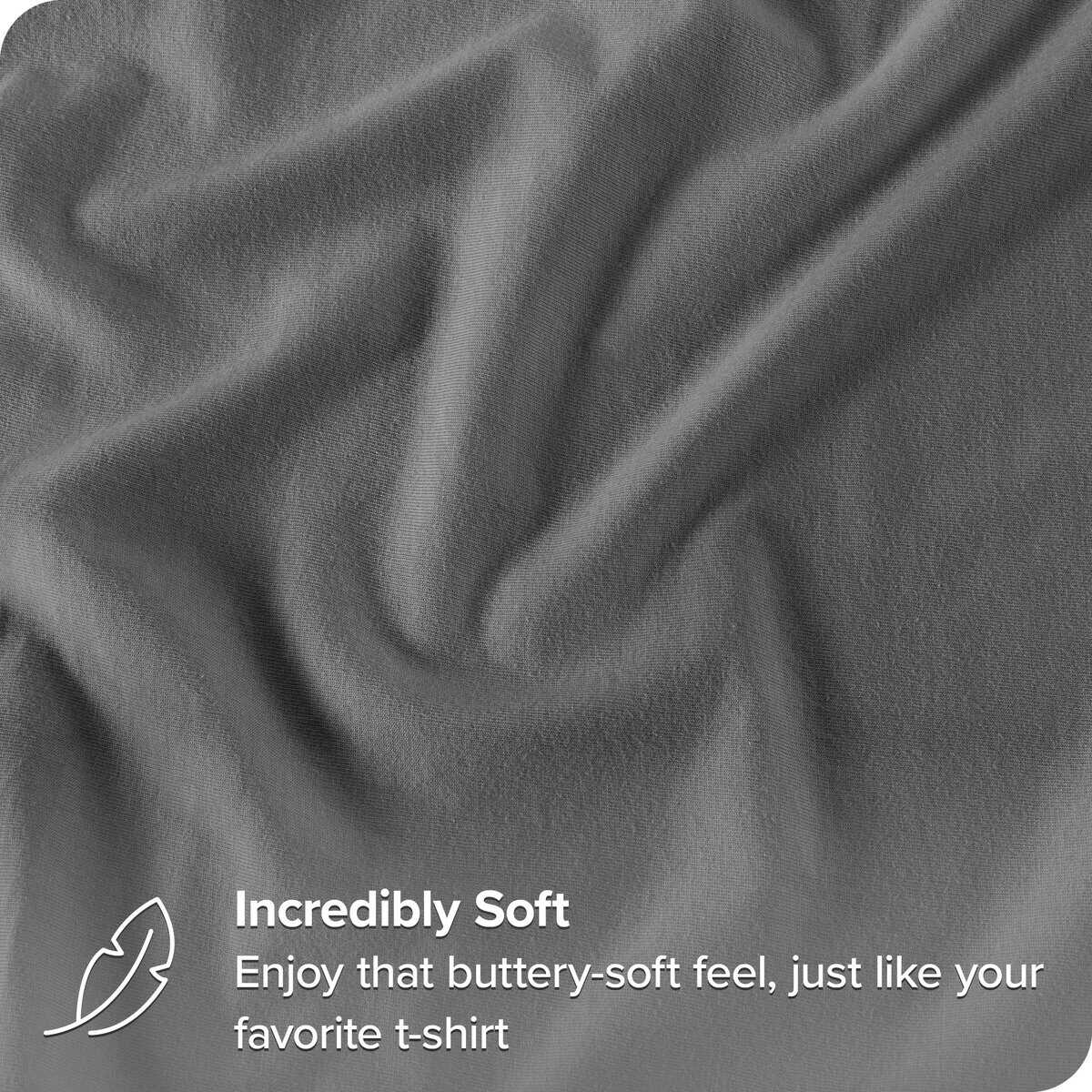 Sábana Ajustable de Jersey de Algodón Orgánico 100% de Bare - Imagen 4