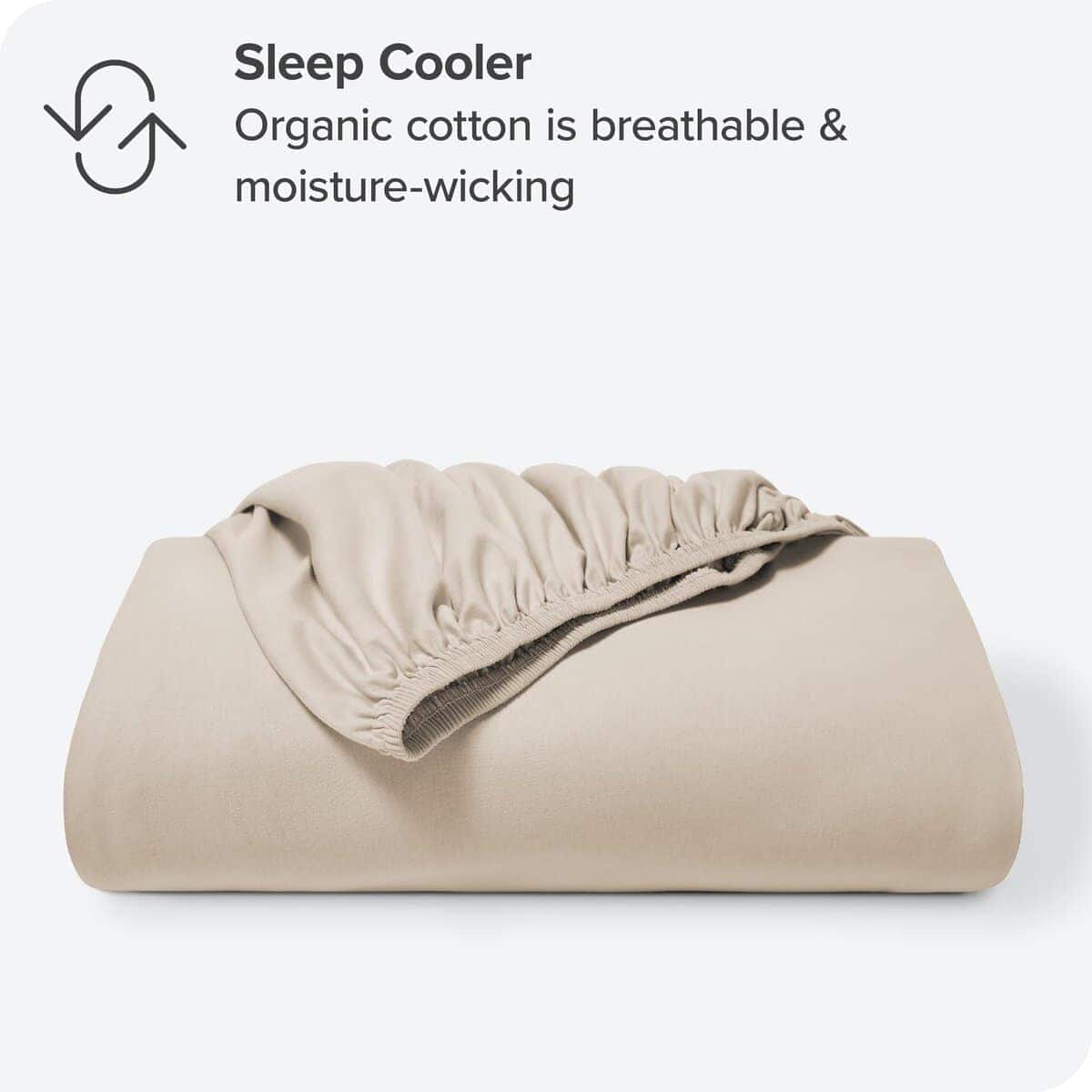 Sábana Ajustable de Jersey de Algodón 100% Orgánico Bare - Imagen 5