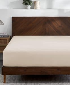 Sábana Ajustable de Jersey de Algodón 100% Orgánico Bare