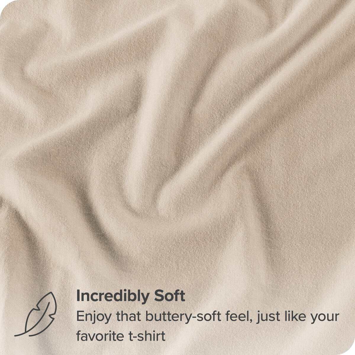 Sábana Ajustable de Jersey de Algodón 100% Orgánico Bare - Imagen 4