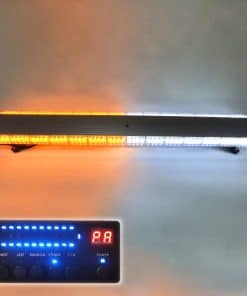 CFLMYYXGS 12V-24V 55" Pulgadas Luces Ámbar-Blancas 104 LED