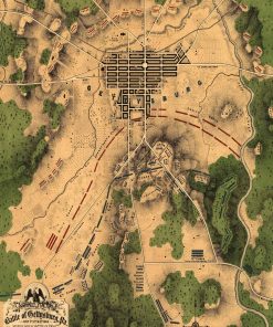 Rompecabezas de 1000 piezas del Mapa de -Multi