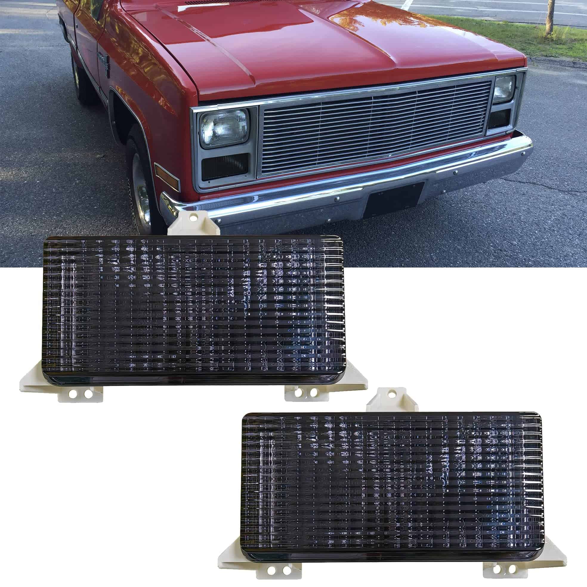 Luz de señal de marcador delantera de lente ahumada - Imagen 4