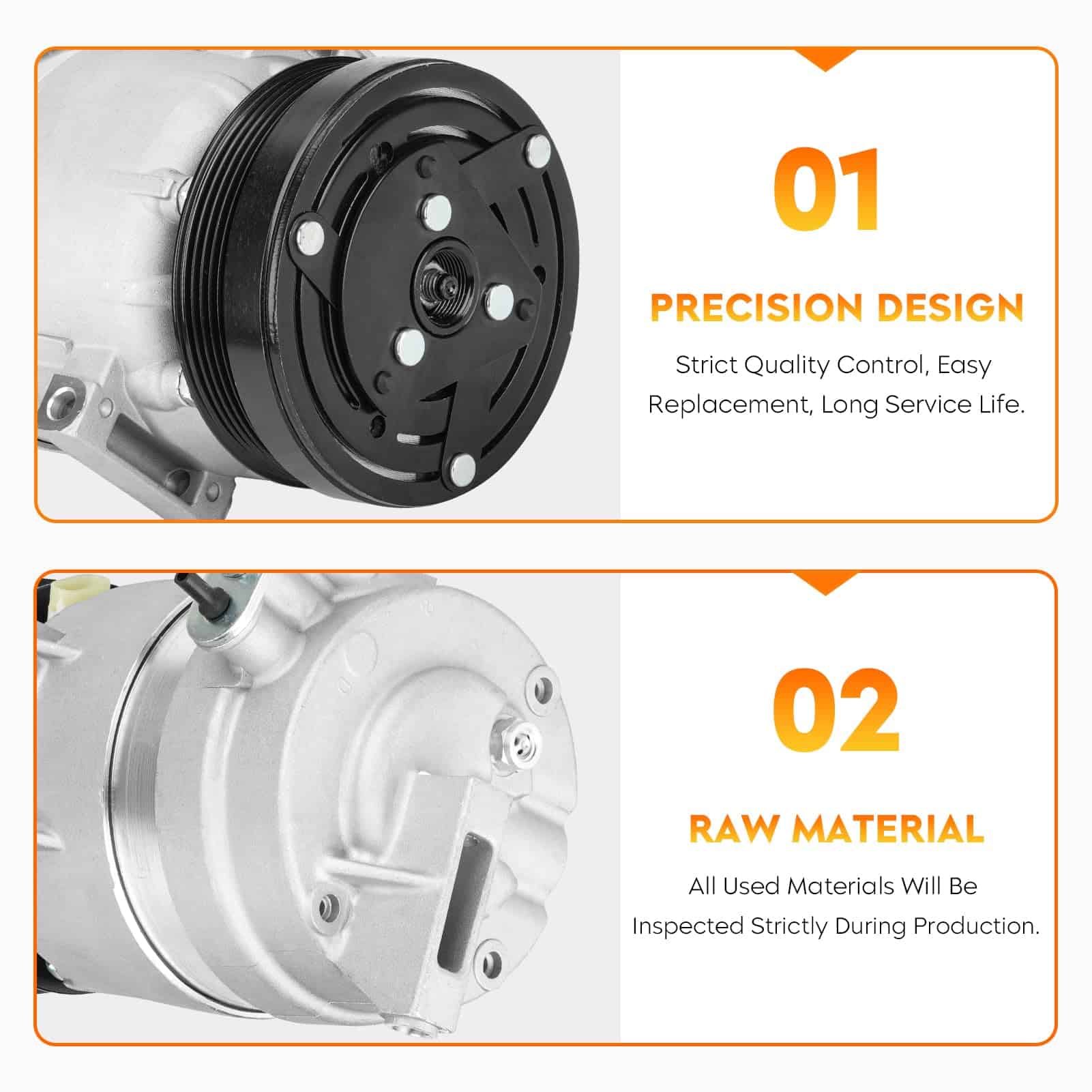 Compresor de Aire Acondicionado y Embrague -1 6512783 - Imagen 5