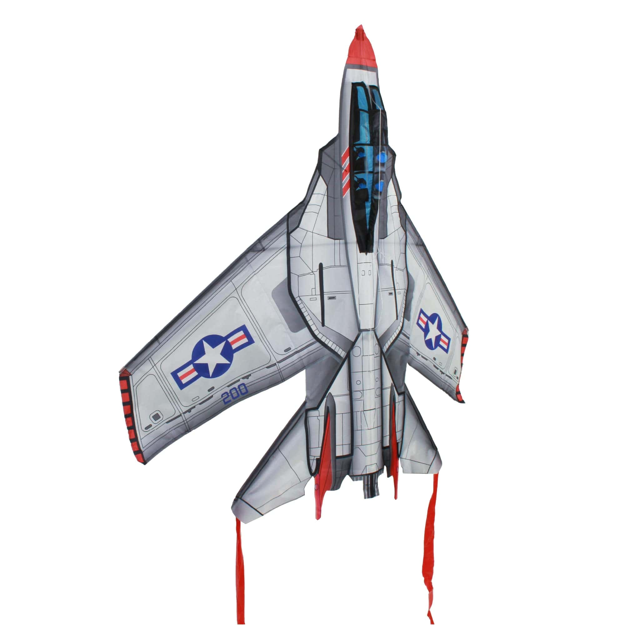 Cometa de Nylon Supersized Fighter Jet WindNSun con Cabina - Imagen 4