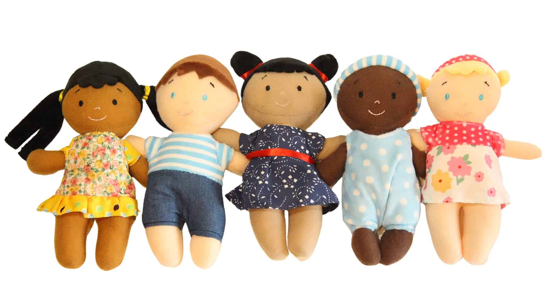 Muñecos de Peluche de la Colección Diversity Buddies -