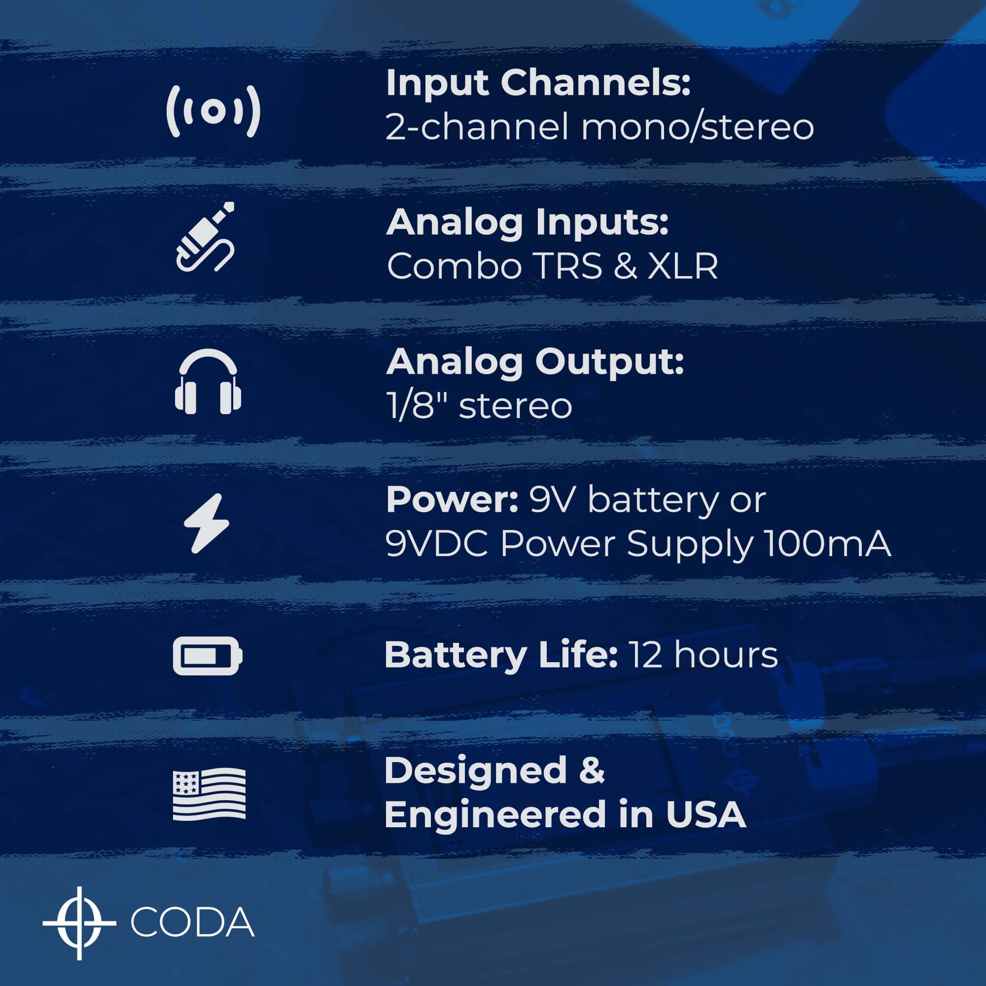 Sistema de Monitor Personal Coda Music Tech - Amplificador - Imagen 8