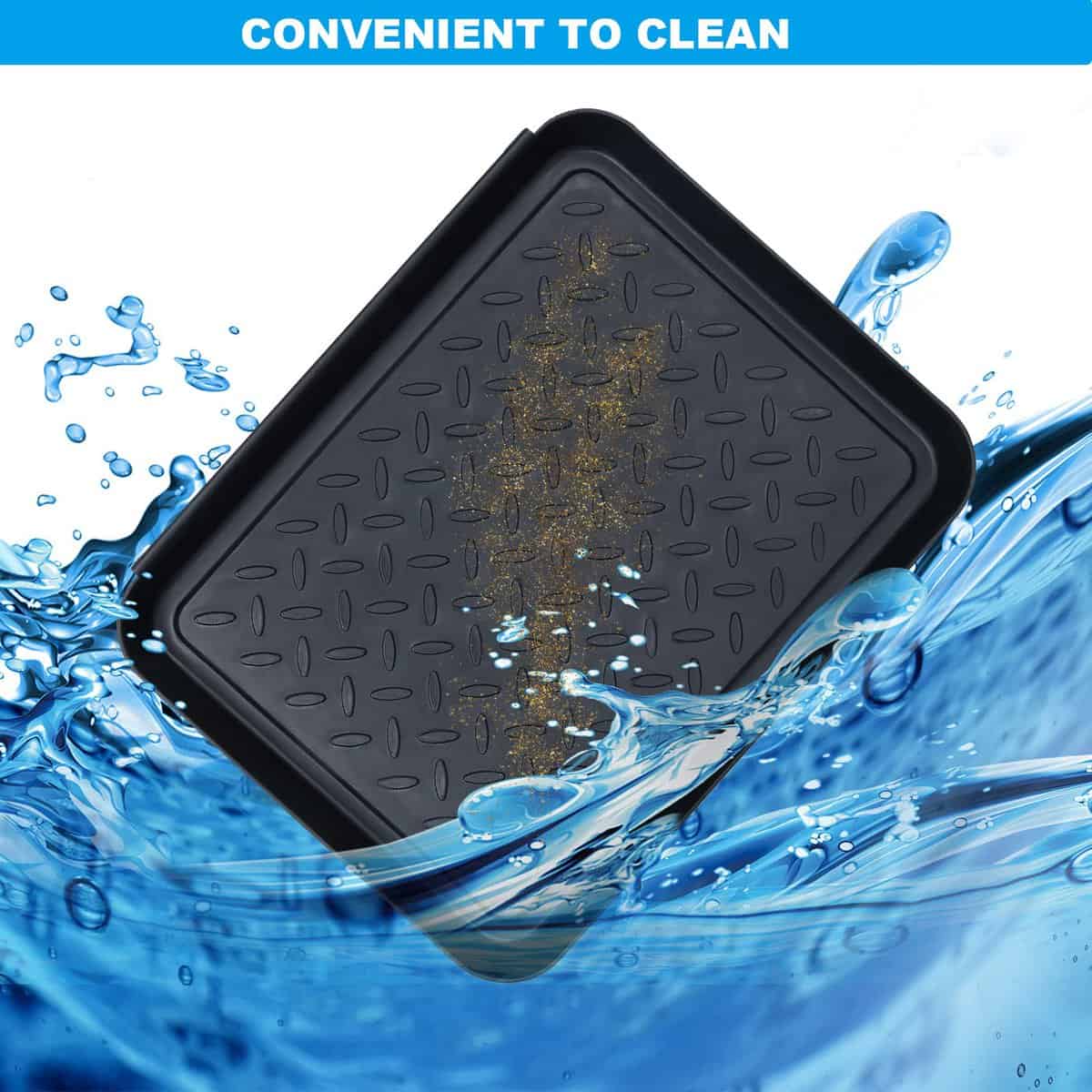 AKOLAFE 6 Pack Bandeja de Plástico para Botas para Entrada - Imagen 6