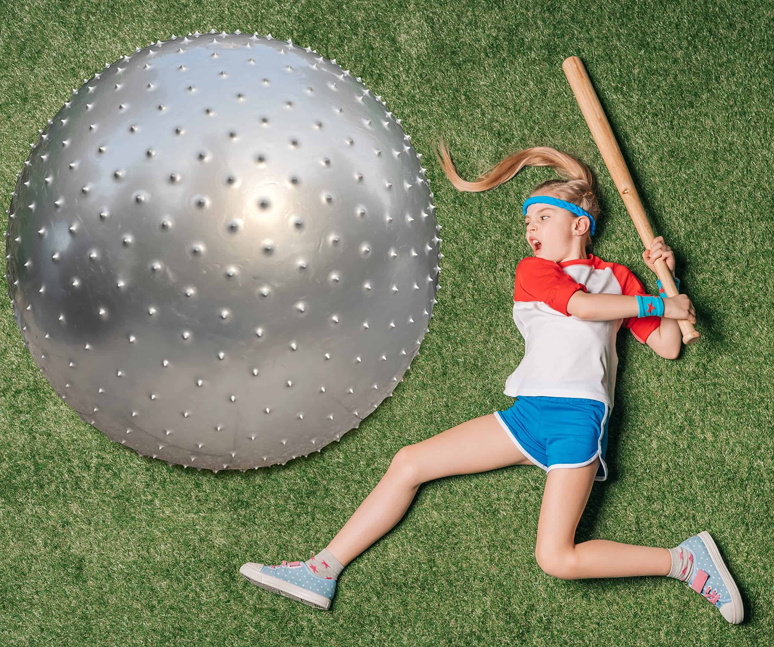 Pelota de Masaje Sensorial Grande para Niños, Pelota - Imagen 3