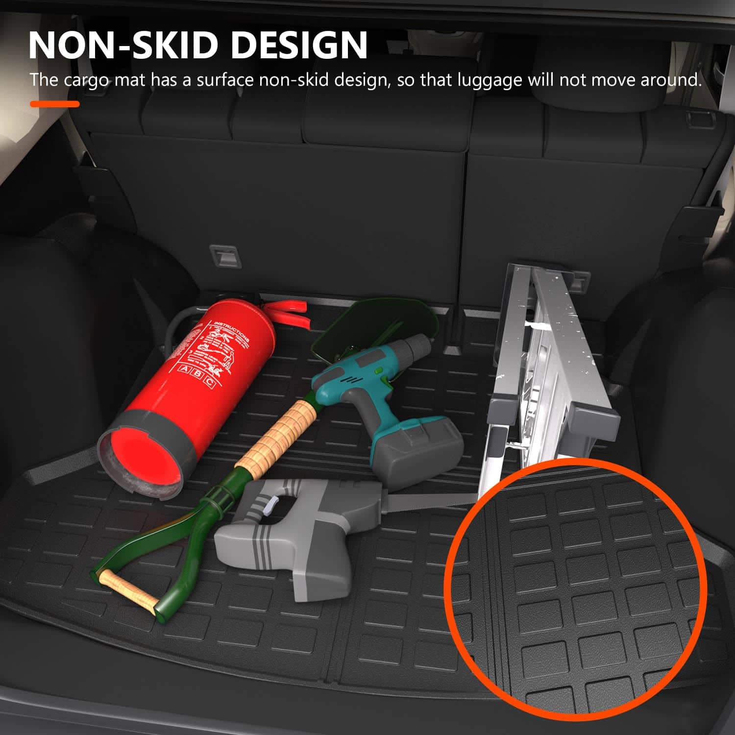 Tapete de carga powoq compatible con Honda CRV 2012-2016 - Imagen 5