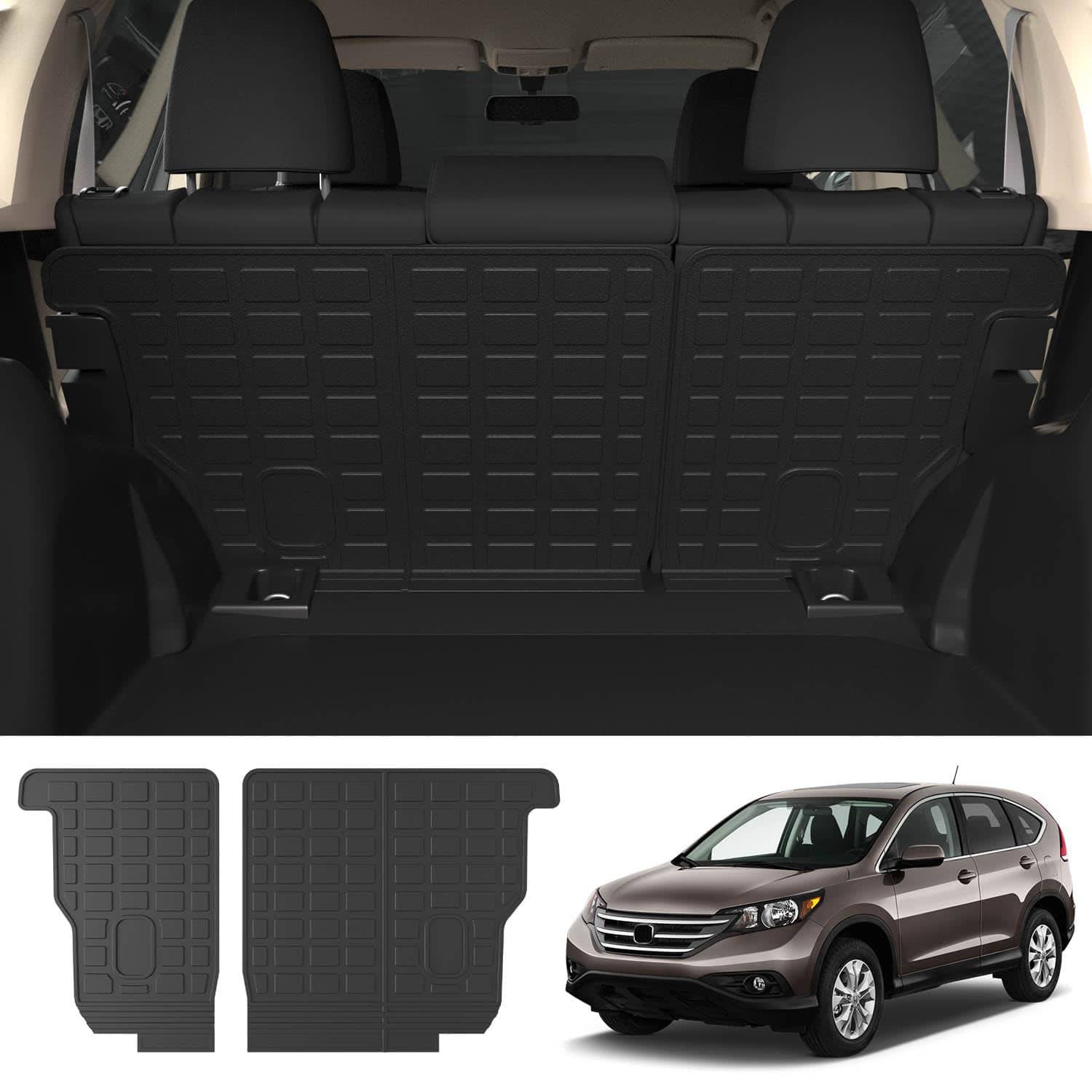 Tapete para respaldo de asiento compatible con Honda CRV