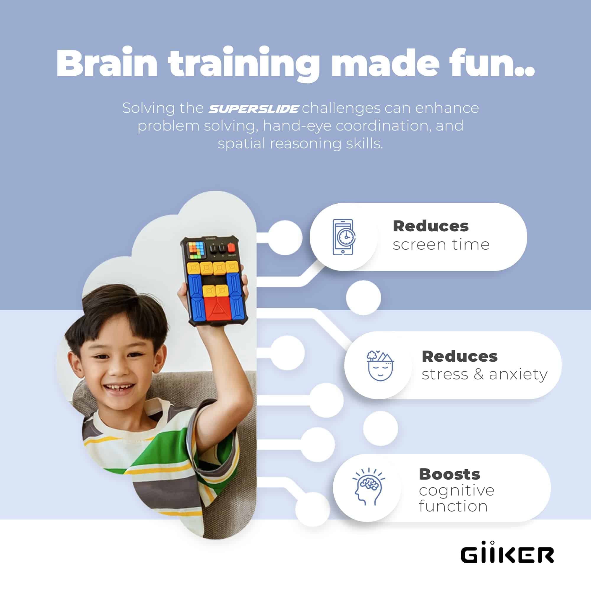 Juegos de Rompecabezas Deslizantes GiiKER Super, Original - Imagen 5