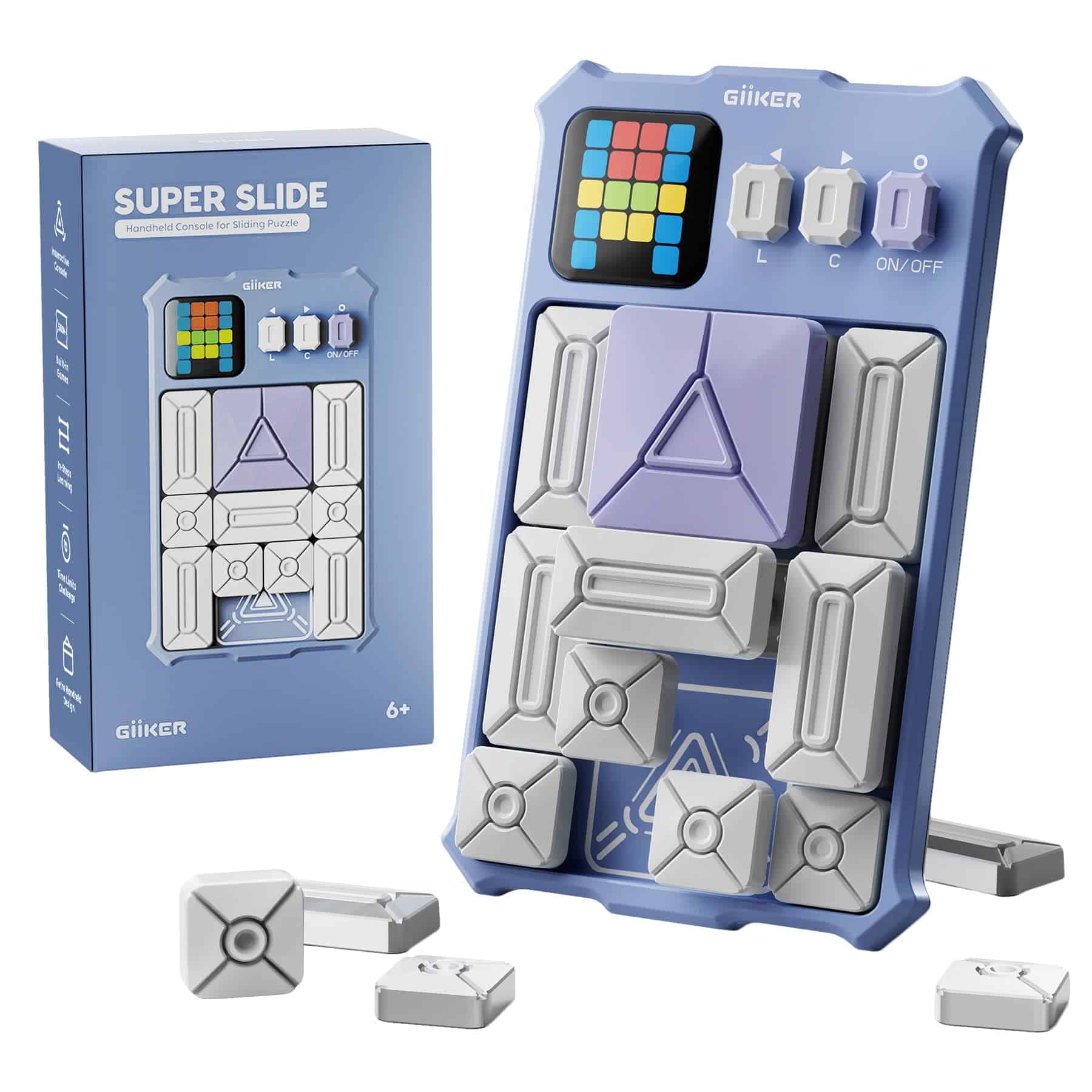 Juegos de Rompecabezas Deslizantes GiiKER Super, Original