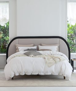 Talasily Funda de Edredón de Lino Tamaño Completo - Juego