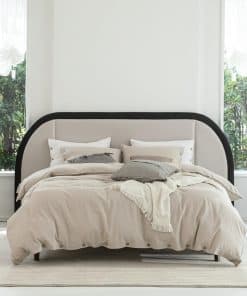 Funda de Edredón de Lino King Talasily - Juego de Funda de