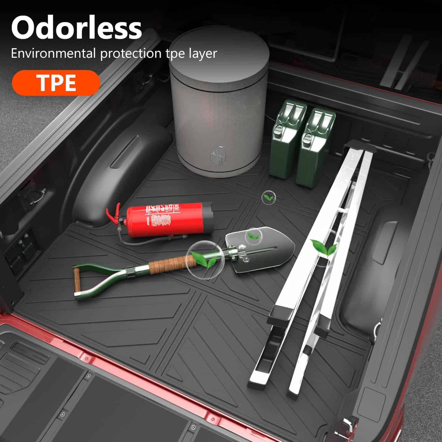 powoq Cubierta de Cama de Camión Compatible con Ford F150 - Imagen 5