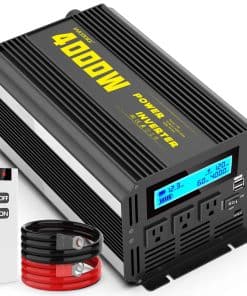 Inversor de corriente de onda sinusoidal modificada de 4000