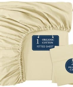 Sábana Ajustable King Size LANE LINEN, 100% Algodón