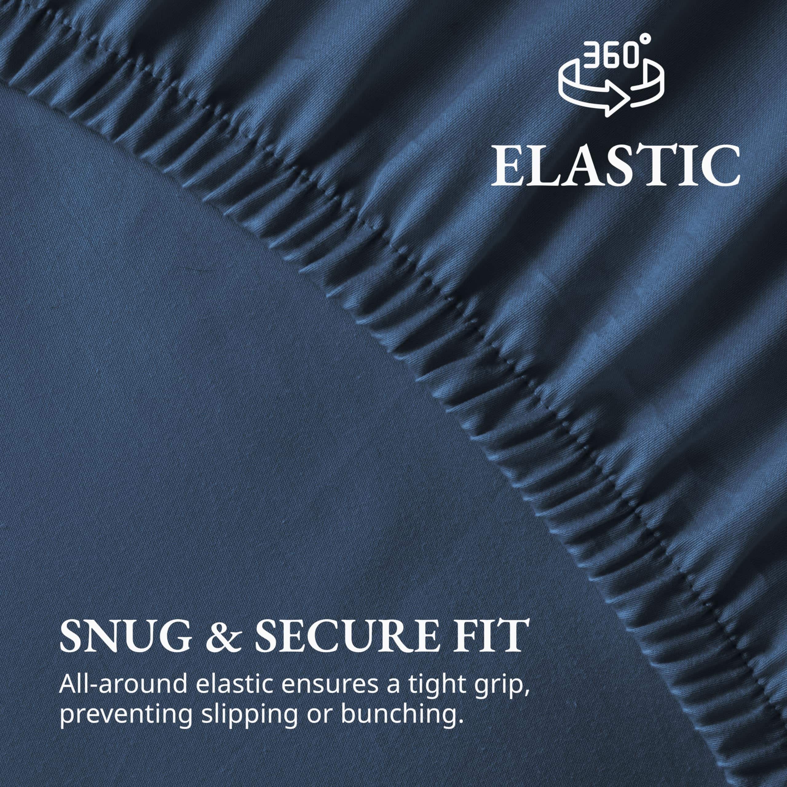 Juego de sábana ajustable King Size LANE LINEN, 100% - Imagen 7