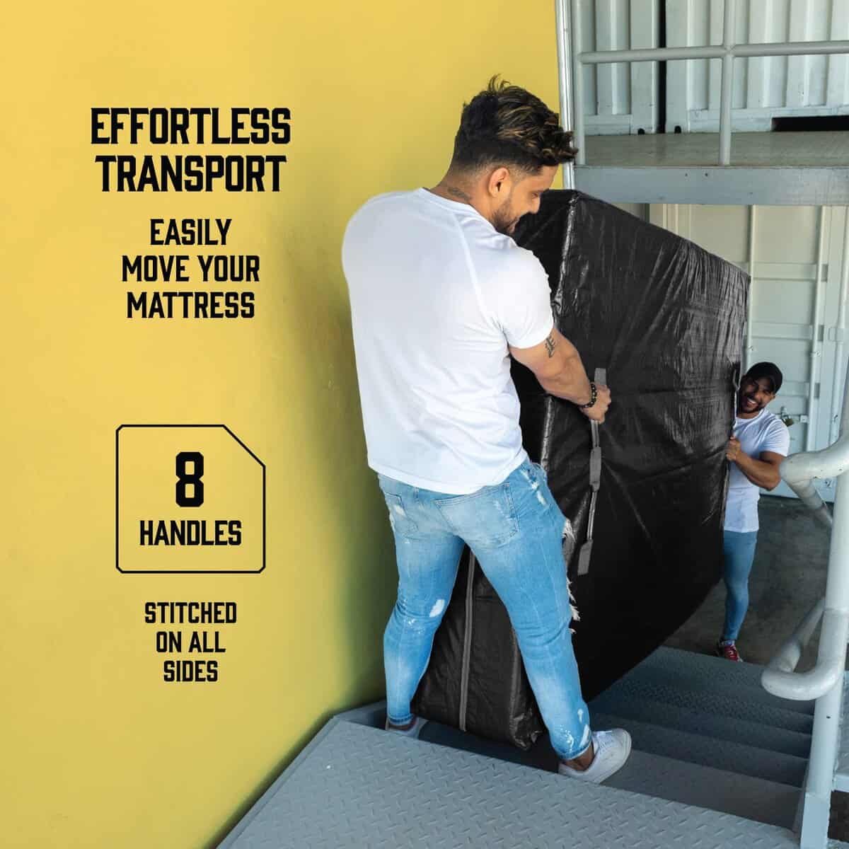 Bolsas de Colchón para Mudanzas con 8 Asas Full XL - - Imagen 4