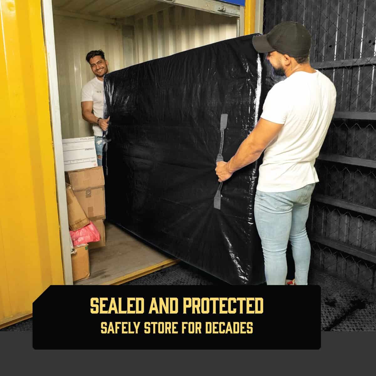 Bolsas de Colchón para Mudanzas con 8 Asas Full XL - - Imagen 7