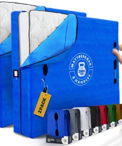 Bolsas de colchón para mudanza con 8 asas King - Paquete de