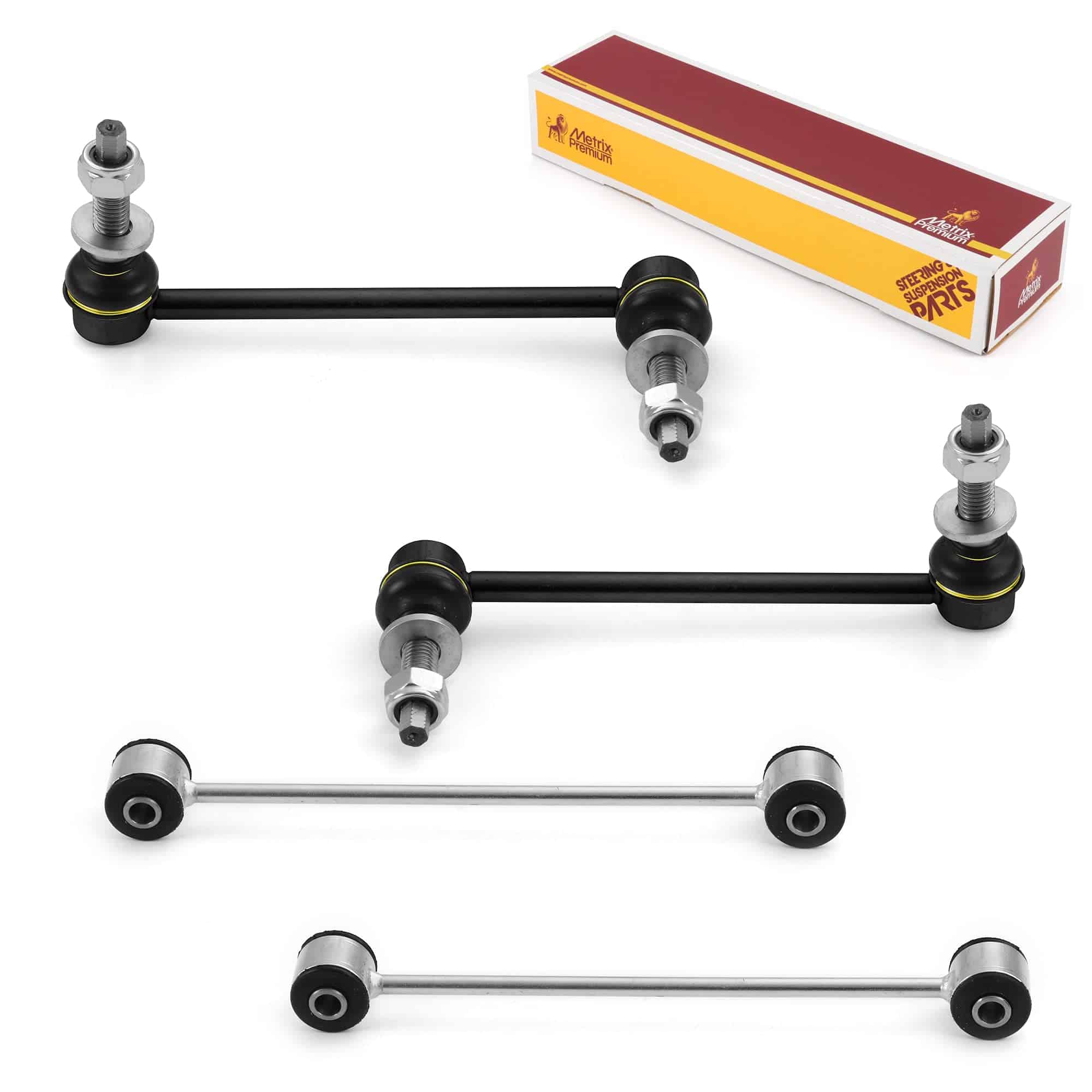 Kit de enlaces de barra estabilizadora delantera y trasera