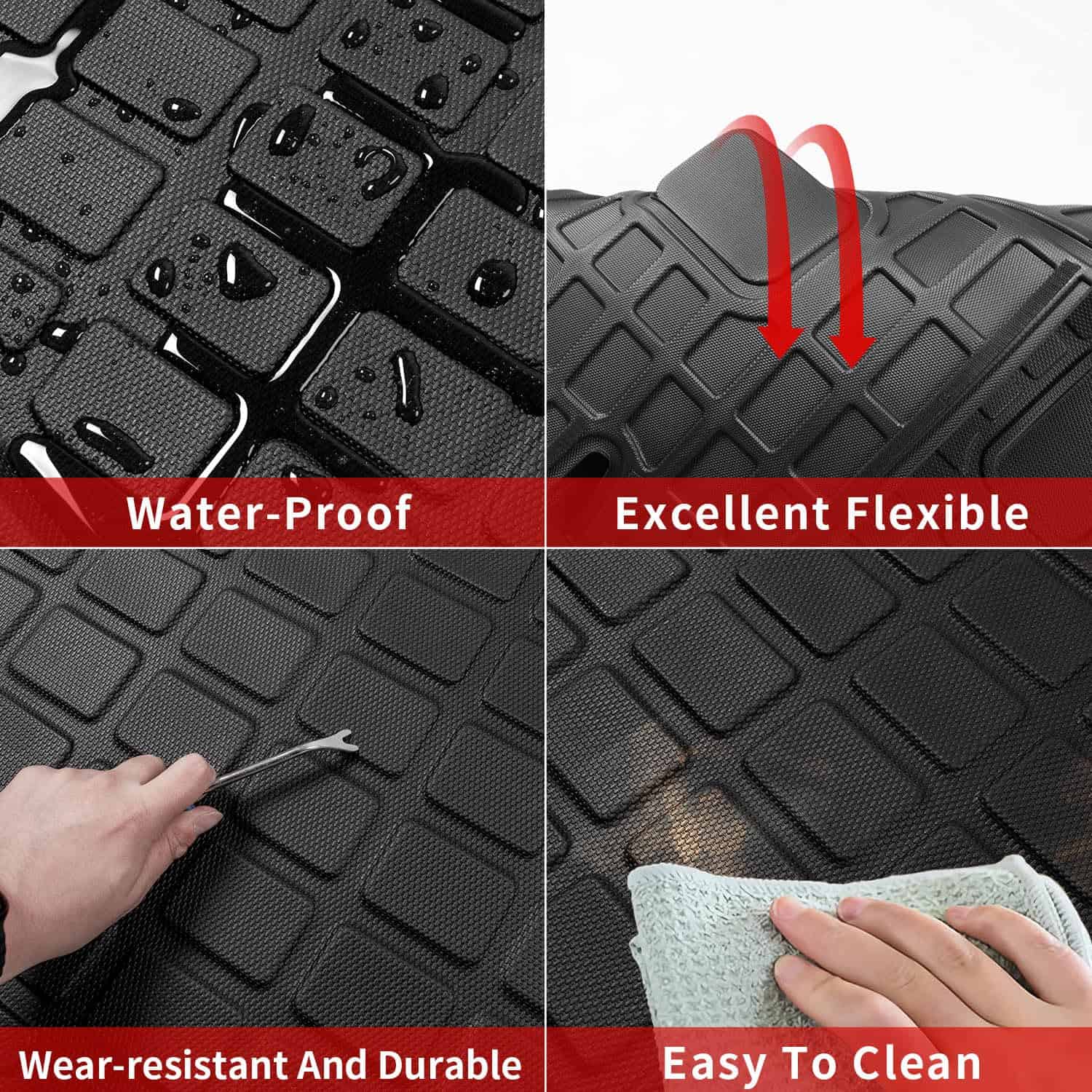 Xipoo Protector de Maletero Compatible con Chevy Equinox - Imagen 4