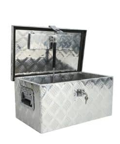 Caja de herramientas de aluminio resistente para camioneta