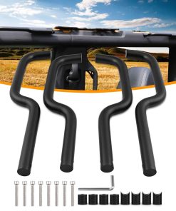 ADTOPI Agarraderas para Barra de Rodillo Negras Manijas de