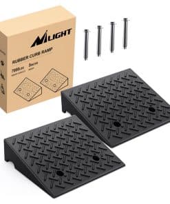 Rampas de Goma Nilight, Altura de Ascenso de 5" Rampas de