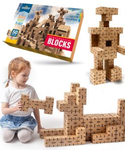 Bloques de construcción de cartón para niños - Apilables,