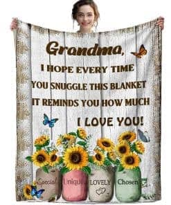 XeaGiasy Mantas para Abuela Regalos del Día de la Madre