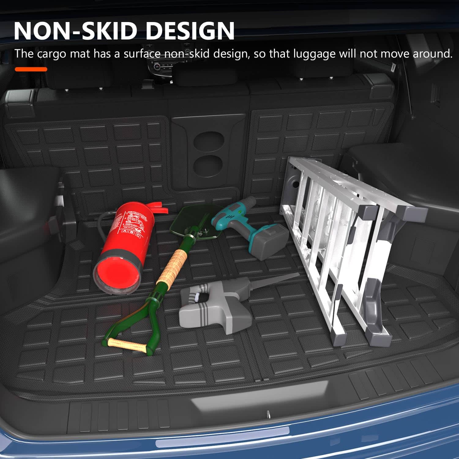 Tapete de maletero powoq Compatible con Nissan Rogue SV S - Imagen 5