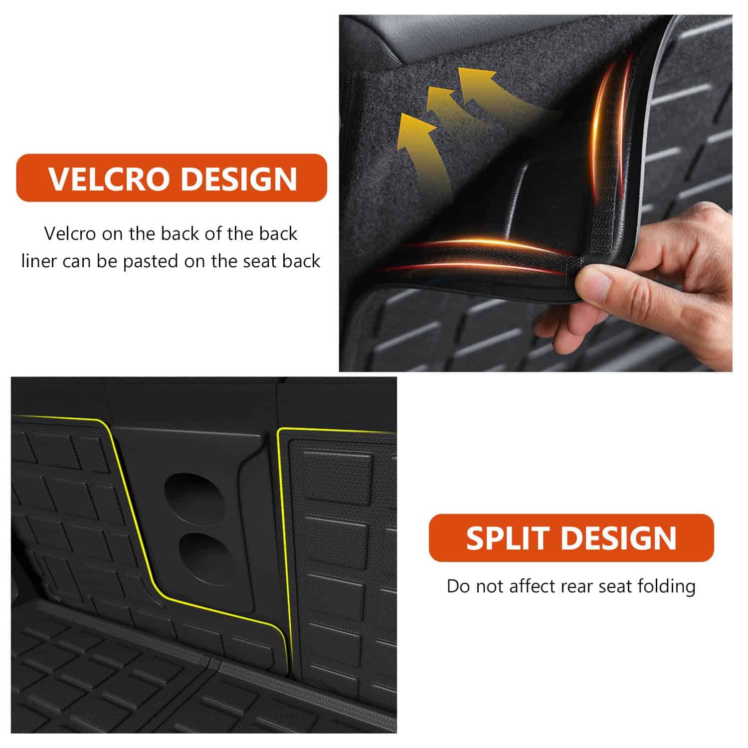 Tapete de maletero powoq Compatible con Nissan Rogue SV S - Imagen 7