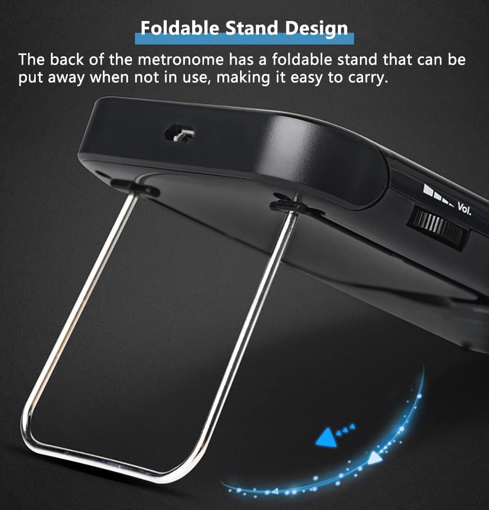 Metronomo Digital Universal con Cable USB Volumen Ajustable - Imagen 5