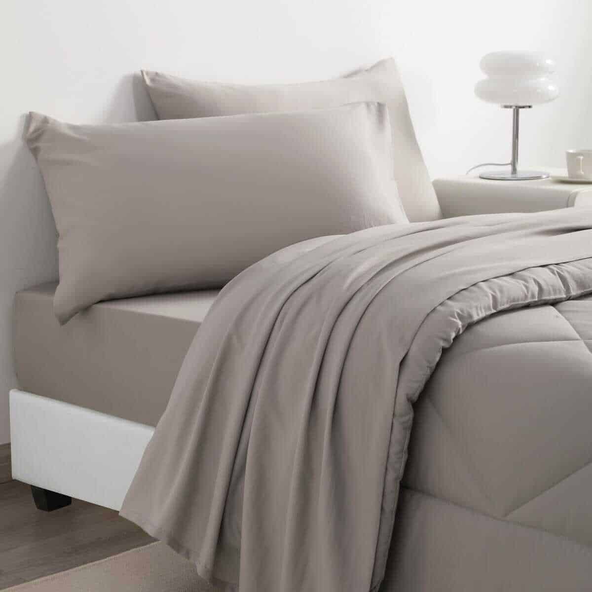 Juego de edredón NTBAY Twin con sábanas, 5 piezas Juego de - Imagen 3