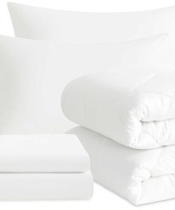 Juego de Edredón NTBAY con Sábanas, 5 Piezas Juego de Ropa