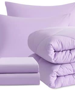 Set de Edredón NTBAY Twin con Sábanas, Juego de Ropa de