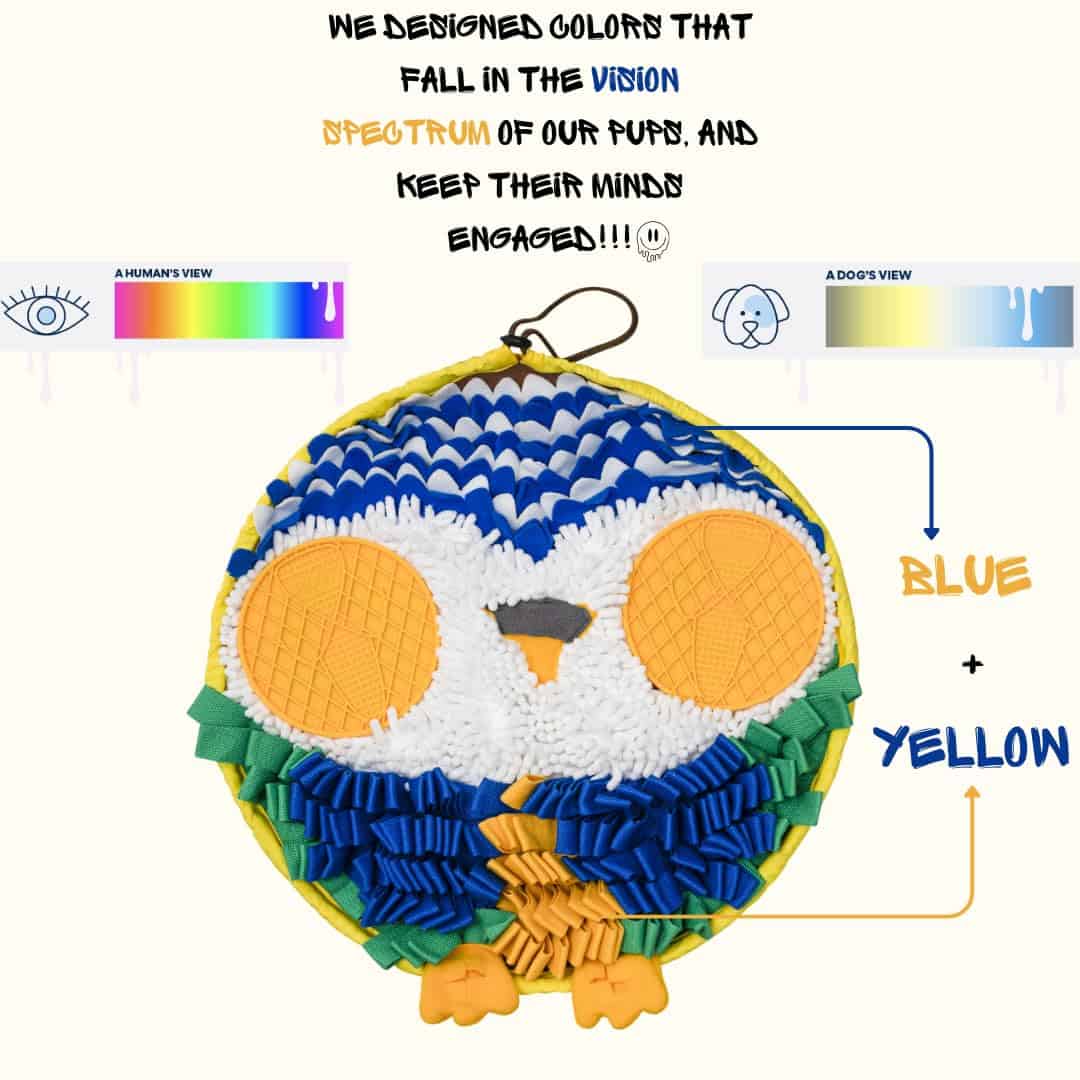 Tapete Olfativo SNOOTT OWLY - Tapete estimulante para - Imagen 7